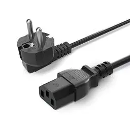 Produktbild: QYD 3m Netzkabel 3 Polig PC Stromkabel Power Kabel IEC 320 C13 10A Kaltgerätekabel Netzkabel für PC, Monitor, TV Fernseher, Drucker, Computer Bildschirm, Projektor Beamer, Spielekonsole etc.