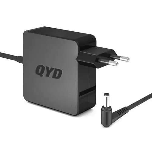 Produktbild: QYD 65W Notebook-Netzteil Ladegerät für Laptop-Ladekabel Asus N193 V85 R33030 F751M X551 X551M X551CA X551MA X555LA X551MAV F551MA Q502L Q551LN X502CA S300CA ASUS Charger AC Adapter Power Cord Kabel