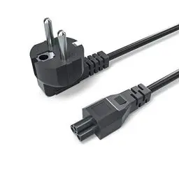 Produktbild: CYD Euro Netzkabel-3-Polig 1.2m Stromkabel-Schwarz Micky-Maus Stecker für Lenovo-Ladekabel-Laptop LG TCL Sony Philips TV PC Monitore Drucker Power-Cable