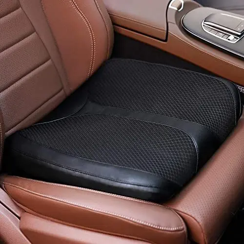 Produktbild: QYILAY Sitzkissen Keilkissen Sitzkissen Orthopädisch Memory Foam Autositzkissen Fahrersitz,sitzkissen Auto Keilkissen Stuhl Für Bürostuhl,Rollstuhl Sitzkissen Stuhl Sitzring Steißbein Entlastung