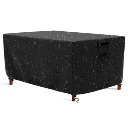 Produktbild: QZMVER Abdeckhauben für Möbelsets,Abdeckung für Gartenmöbel Wasserdichtes,Schutzhüllen Für Garten Tisch und Stühle Sitzgruppe,Anti-UV Abdeckplane Gartenmöbel Staubdicht Outdoor-(242x182x100cm)