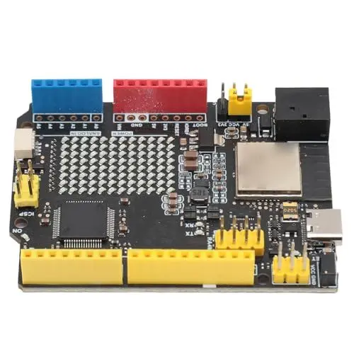 Produktbild: R7FA4 Plus B-Entwicklungsboard, Kompatibel mit R4 WiFi, für Renesas RA4M1, 2,4 G WiFi, LED-Anzeige, IoT-Cloud-Unterstützung, 256 KB Flash, 32 KB RAM, Ausgestattet mit