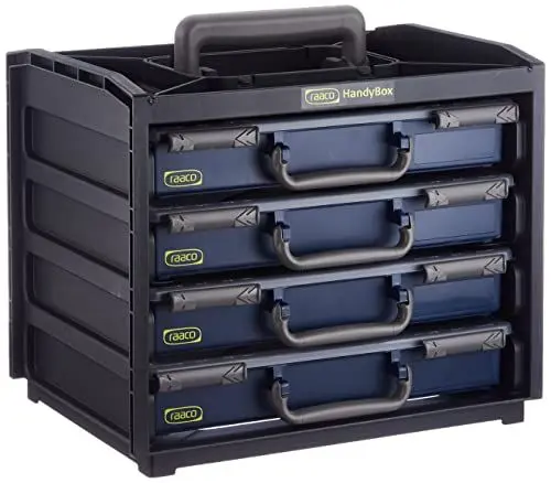 Produktbild: raaco 136242 HandyBox 55x4 (bestückt)