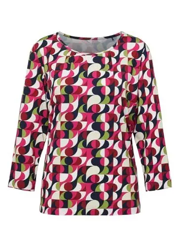 Produktbild: Rabe T-Shirt Gemustert - Rundhals, 3/4 Arm