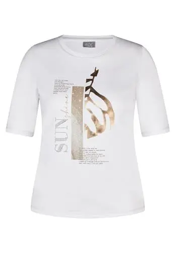 Produktbild: Rabe T-Shirt Gemustert - Rundhals, Kurzarm