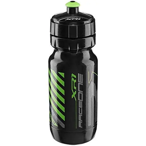 Produktbild: Raceone Trinkflasche Radfahren, Schwarz/Grün, 600 ml, 12 0 60 060