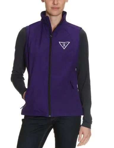 Produktbild: Racer Anika Softshell Weste Damen, Violett, Größe XS