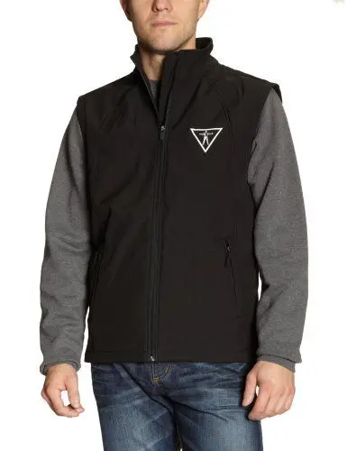 Produktbild: Racer Nik Softshell Weste Herren, Schwarz, Größe M