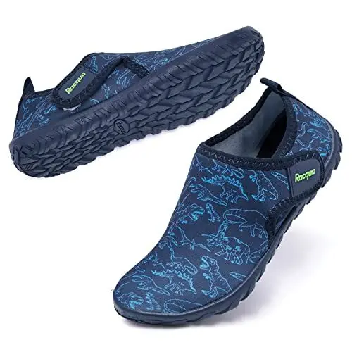 Produktbild: Racqua Wasserschuhe Kinder Strandschuhe Kinder Badeschuhe Mädchen Badeschuhe Jungen Wasserschuhe Mädchen Aquaschuhe Dinosaurier 32