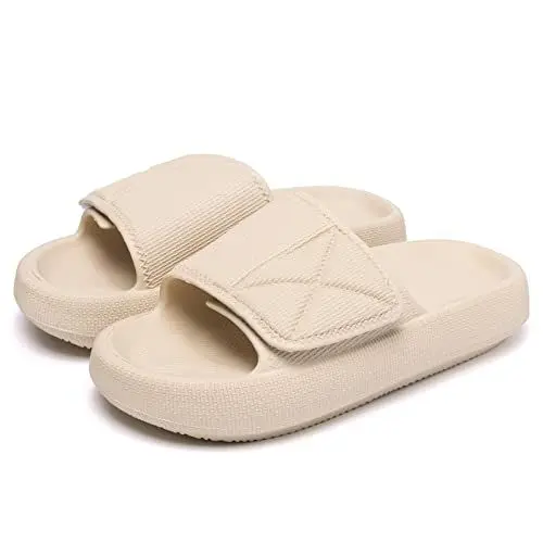 Produktbild: Racqua Wolken Weiblich Schnell Trocknende Original Cloudyzz Schlappen Airfoot Badelatschen Rutschfeste Hausschuhe Damen Khaki 37/38