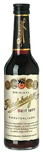Produktbild: Radeberger | Original Radeberger Kräuterlikör Seit 1887 | 1 x 0,35 L | 35 % vol. | Premium Kräuterschnaps Mit Der Langen Tradition | Bitter