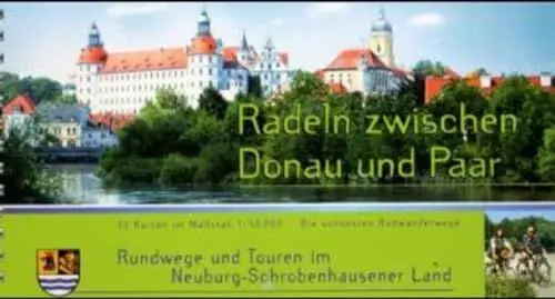 Produktbild: Radeln zwischen Donau und Paar: 1:50000: Rundwege und Touren im Neuburg-Schrobenhausener Land. Die schönsten Radwanderwege (Radwanderführer)