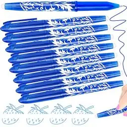 Produktbild: 8 Radierbarer Kugelschreiber Radierstift Gelstifte Radierbar, Radierbare Stifte Radierbarer Tintenroller Radierbar, Erasable Pen Gelschreiber Radierbar Inky Stift, Friction Stifte Kinder Schulsachen