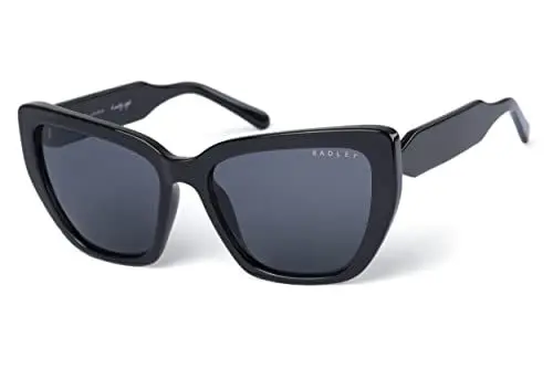 Produktbild: Radley RDS 6501 Women's Sunglasses 104 Black/Solid Smoke