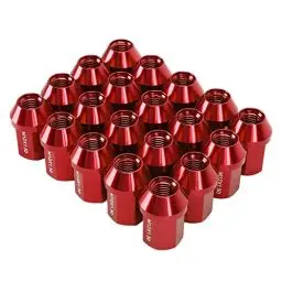 Produktbild: Radmuttern, Radmuttern M12X1,5, M12x1,5 Rustptoof Autoteile Radmutter zur Reparatur(rot)