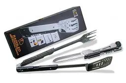Produktbild: RADOLEO® Grill-Multi-Tool | Grillbesteck | 6 Grill-Werkzeuge | das Set für jeden Grill-Fan | Ideal für Camping & Outdoor | edle Geschenk-Verpackung…
