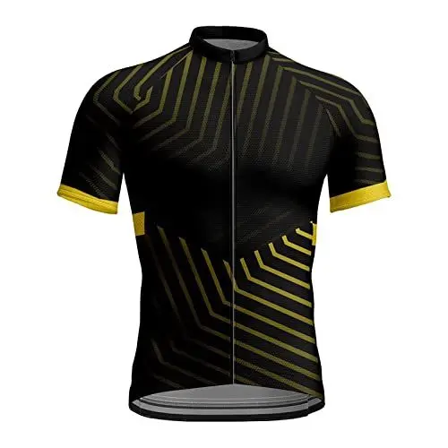 Produktbild: Radsport Jersey Kurzarm MäNner MTB Radbekleidung Rennrad-Bekleidung Shirts Leichte Elastische Oberteile