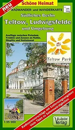 Produktbild: Radwander- und Wanderkarte Südliches Berlin, Teltow, Ludwigsfelde und Umgebung: Ausflüge zwischen Potsdam, Trebbin und Zossen an Nuthe, Nieplitz und ... Nieplitz und Nottekanal (Schöne Heimat)