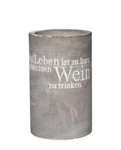 Produktbild: Räder Vino Beton Weinkühler Das Leben ist zu kurz