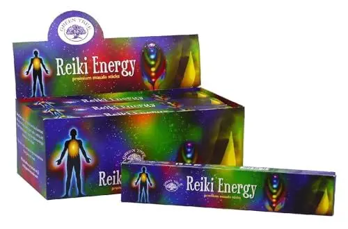 Produktbild: Räucherstäbchen Green Tree Reiki Energy 15gr.