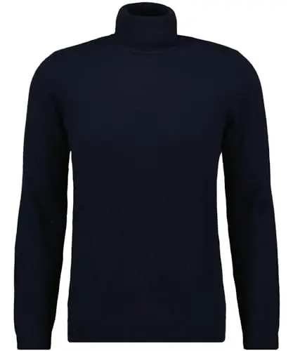 Produktbild: RAGMAN Herren Kaschmir-Pullover Rollkragen Marine-070, S