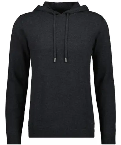 Produktbild: RAGMAN Herren Srickpullover mit Kapuze (DE/NL/SE/PL, Alphanumerisch, L, Regular, Regular, Anthrazit-019)
