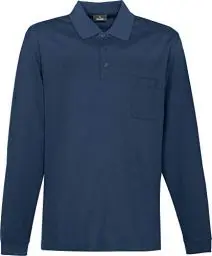Produktbild: Ragman Herren-Poloshirt, Schieferblau, M
