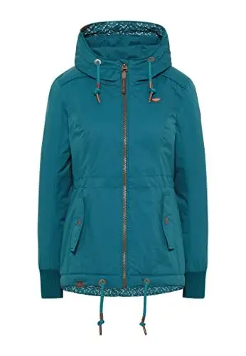 Produktbild: Ragwear DANKA Damen Frauen Jacke,Winterjacke mit Kapuze,wasserdicht,bequem,Grün,S