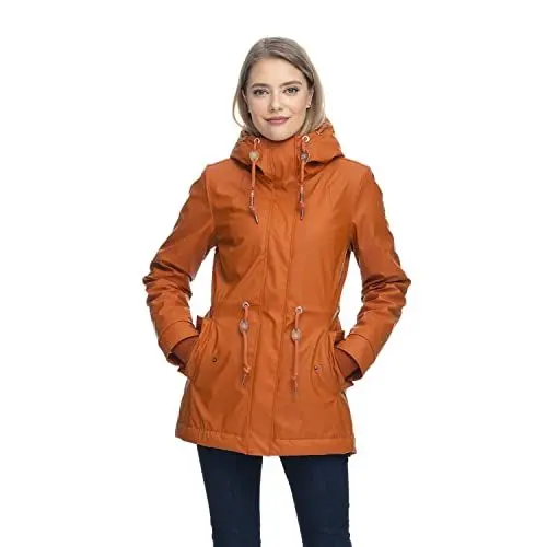 Produktbild: Ragwear Damen Übergangsparka MONADIS Cognac XXL