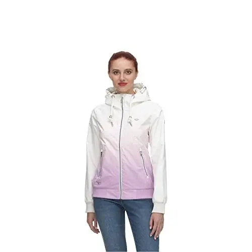 Produktbild: Ragwear NUGGIE GRADE Damen Frauen Übergangsjacke,Jacke mit Kapuze,Sommerjacke,leichte Jacke,Violett,S