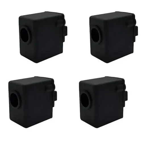 Produktbild: Raheem 4 Stück Heizblock Silikonabdeckung für Anycubic Kobra 2/2 Pro/2 Plus/2 Max 3D Silikon Abdeckung bis zu 300C Hotend Silicone Cover Hochtemperatur-Extruder Silikon Abdeckung