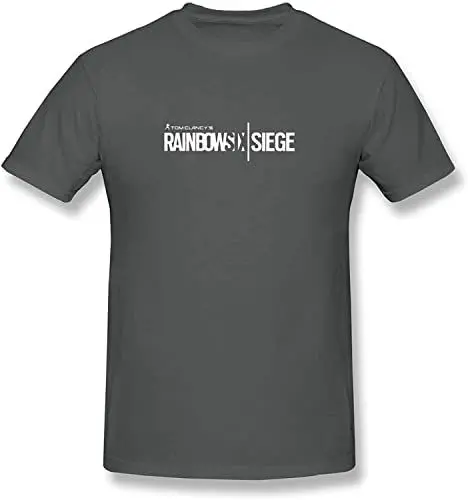 Produktbild: Rainbow Six Siege Men's Loose Soft Cotton Short Sleeves Black T-Shirts & Hemden(Medium)