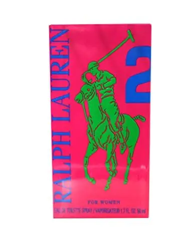 Produktbild: RALPH LAUREN BIG PONY 2 ROSA WOMAN EAU DE TOILETTE 50ML VAPO,