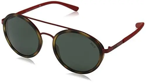 Produktbild: Ralph Lauren Unisex RL8141 Sonnenbrille, Braun (Havana 50033B), One Size (Herstellergröße: 56)