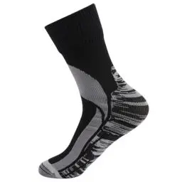 Produktbild: RANDY SUN Wasserdichte, atmungsaktive Socken, SGS-zertifiziert, Unisex, für Skifahren, Trekking, Wandern, Waten, Trail, 1 Paar, 1 Paar, grau, L