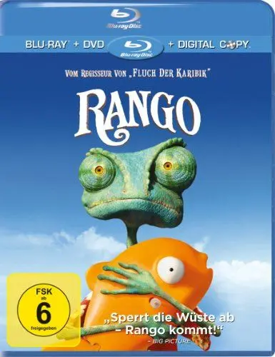 Produktbild: Rango - Blu-ray + DVD + Digital Copy (Blu-ray) (Blu-ray)