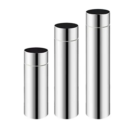 Produktbild: RANRAO 5,8 cm Edelstahl-Ofenrohr-Kamin, Ø 60 mm, starr, Multi-Kraftstoff-Öfen, 20/30/40 cm, 1 Stück