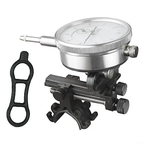 Produktbild: RANRAO Bike Rims Adjustment Tool, Wheel Truing Stand Bike Rims Adjustment Tools Prozentsatz Indicator, Bike Wheel Repair Tool, 145 g, 0713029, Bt110a Schwarz