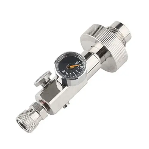 Produktbild: HPA FüLlstation Ladeadapter, 4500 Psi 300Bar G5/8 HPA Hochdruck Luft Scuba Din Tankstelle Adapter Ladeventil, für die PCP-LuftnachfüLlung Auf