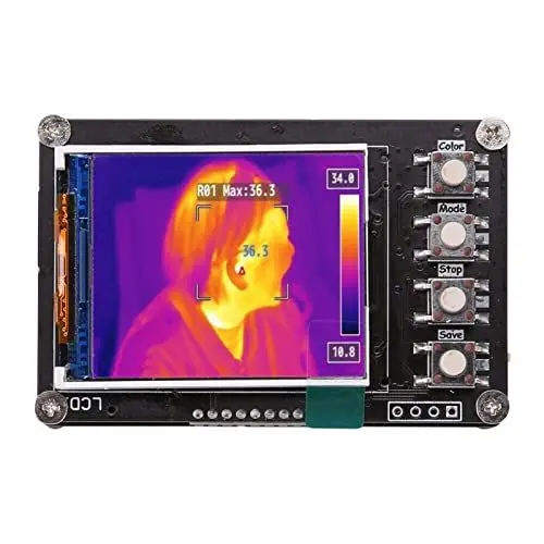 Produktbild: RANRAO Infrarot-Wärmebild-Sensor, IR-Thermometer, Wärmebildkamera