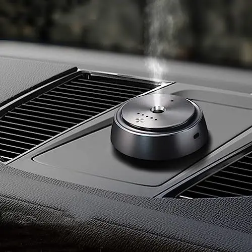 Produktbild: Smart Auto Lufterfrischer, Auto Düfte Aromen Maschine Aromatherapie Duft Diffusoren Lufterfrischer, Essential Oil Diffuser, Aroma Diffuser für Ätherische Öle, USB Aufladung, Männer Geschenk, für Auto