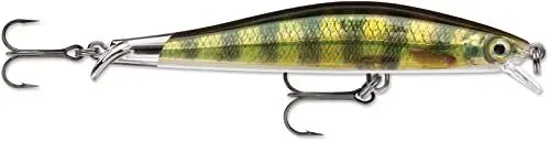 Produktbild: Rapala Unisex-Adult Ripstop Angelköder-Angelzubehör mit Zweiteiliger Tauchschaufel-Süßwasser Spinnköder-Lauftiefe 0,9 bis 1,2m-Fischköder 9cm, 7g-Hergestellt in Estland-Live Perch