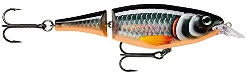 Produktbild: Rapala Unisex-Adult X-Rap Jointed Shad Angelköder-Angelzubehör-Zweigeteilter Kunstköder-Süßwasser Spinnköder-Lauftiefe 1.2-2.4m-Fischköder 13cm, 46g-Hergestellt in Estland-Halloween, Standard