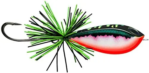 Produktbild: Rapala - Angelköder BX Skitter Frog - Angelzubehör Balsa-Kern und Copolymer-Außenschale - Schwimmend - Lauftiefe: Oberfläche - Größe: 5,5cm / 13g - Hergestellt in Estland - Toman