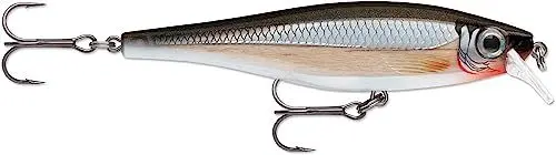 Produktbild: Rapala - BX Minnow Angelköder - Angelzubehör aus Balsaholz - Süßwasser Spinnköder - Friedfische und Raubfische - Lauftiefe 0.6-1.2m - Fischköder 7cm, 7g - Hergestellt in Estland - Silver