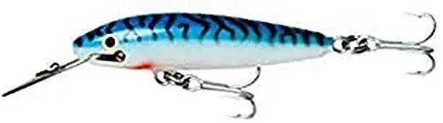 Produktbild: Rapala - Countdown Magnum Angelköder - Angelzubehör mit Abachiholz-Konstruktion - Salzwasser Spinnköder - Lauftiefe 4.5-5.4m - Fischköder 14cm, 36g - Hergestellt in Estland - Silver Mackerel