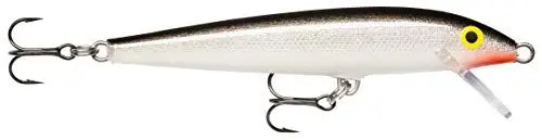 Produktbild: Rapala - Original Floater Angelköder - Angelzubehör aus Balsaholz - Süßwasser Spinnköder - Lauftiefe 0.9-1.5m - Fischköder 9cm, 5g - Hergestellt in Estland - Silver