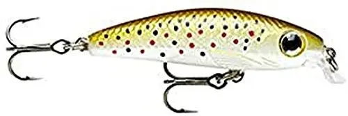 Produktbild: Rapala - Ultra Light Minnow Angelköder - Angelköder mit Spezieller Tauchschaufel - Süßwasser Spinnköder - Lauftiefe 0,6-0,9m - Fischköder 6cm, 4g - Hergestellt in Estland - Brown Trout
