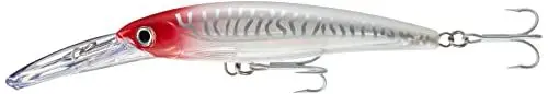 Produktbild: Rapala - X-Rap Magnum Angelköder - Angelzubehör mit großer Tauchschaufel - Salzwasser Spinnköder- Lauftiefe 6m - Fischköder 14cm, 46g - Hergestellt in Estland - Red Head UV