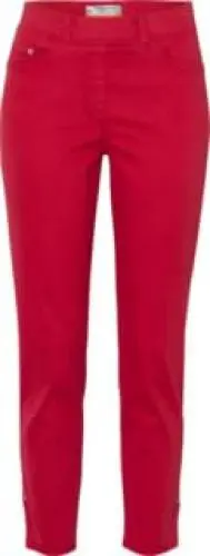 Produktbild: Raphaela by Brax Damen Lavina Fringe Light Coloured Denim Jeans, Hot Red, 31W / 32L EU
